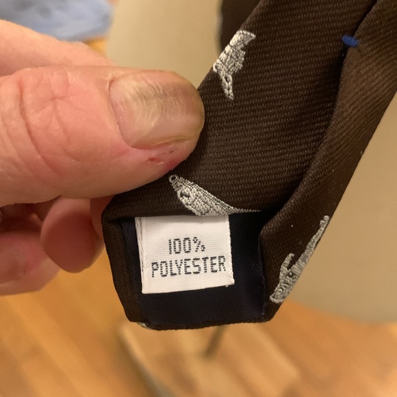 80’s INCREDIBLE SPACE SHUTTLE CHALLENGER AND ASTRONAUT EMBROIDERED NECKTIE. - Picture 7 of 10